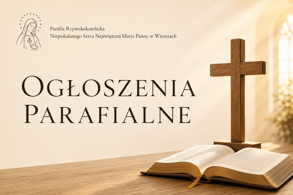 Ogłoszenia parafialne